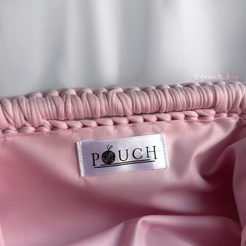 شنطة كلاتش وردي فاتح