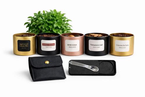 Five-piece incense bouquet with a free gift