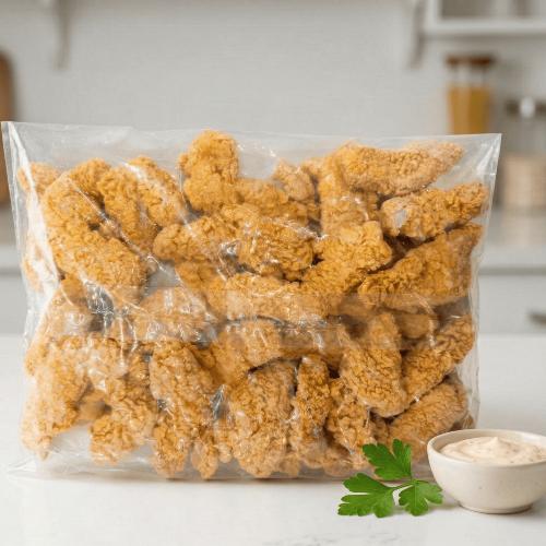 Spicy chicken strips 1kg