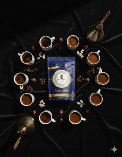 قهوه تركي بالمستكه