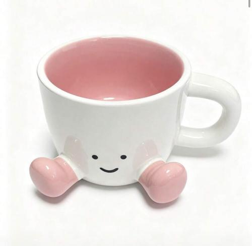 كوب الابتسامه - وردي