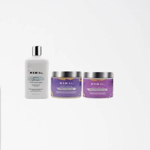 مجموعة كيرلي ابروفد (حجم كبير) للشعر الدهني