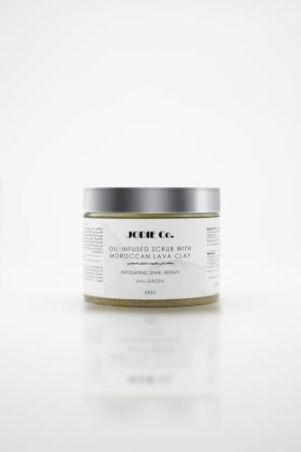 مقشر الجسم الفاخر بالزيوت الطبيعية - مقشر الطين ال...