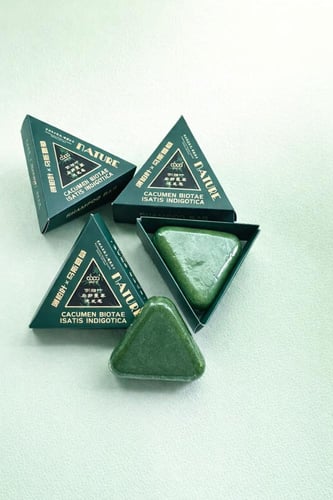 (2) صابونة سفن جرين الصينية لتقوية الشعر بالأعشاب...