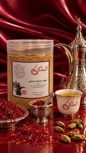 قهوة بالخلطه الملكيه