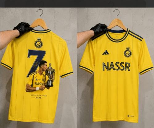 تيشيرت النصر 2026 بتصميم الأسطورة كريستيانو رونالد...