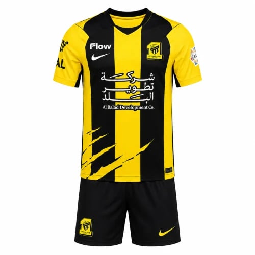 طقم الاتحاد الجديد 2026-2027 مع رعايات الجديده