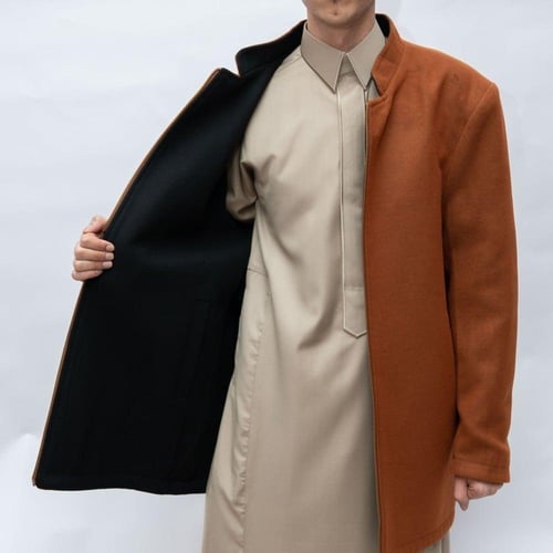 جاكيت رجالي دبل فيس انيق