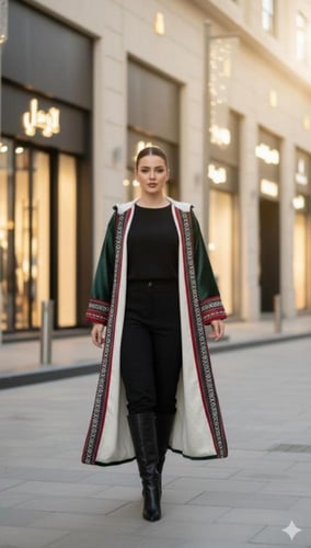 فروه شتوي نسائي انيقه