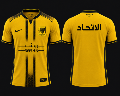 تيشيرت الاتحاد الجديد بتصمبم خاص 2027