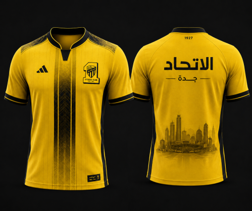 تيشيرت الاتحاد الجديد بتصمبم خاص 2027