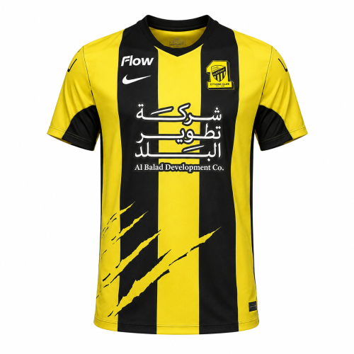 تيشيرت الاتحاد الجديد 2026-2027 مع رعايات الجديده