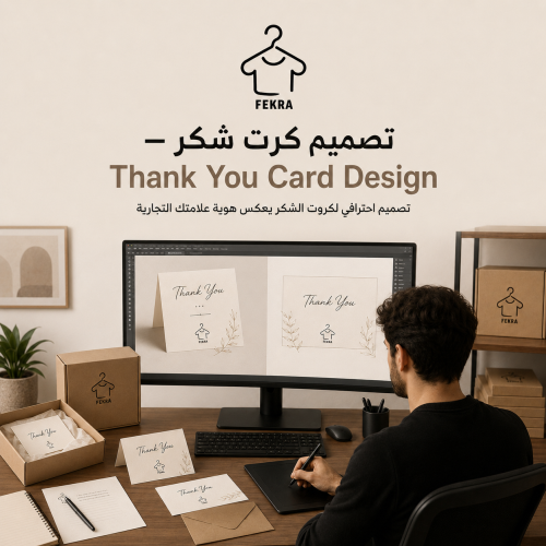 Thank you card design (price quote)
