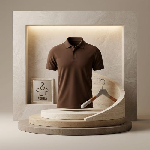 Half sleeve polo shirt