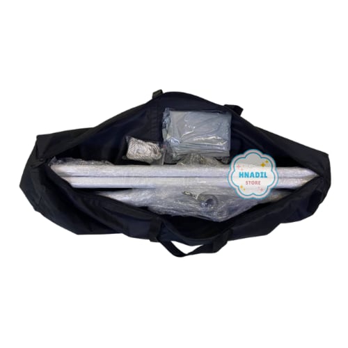 هندول أطفال متنقل لون رمادي + حقيبة مجانية