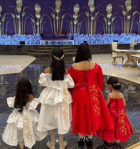 Children's dress, empty, the most beautiful groom