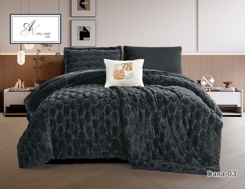 بكج نوم علي نوم - مفرش شتوي + لباد 20 سم + واقي مر...