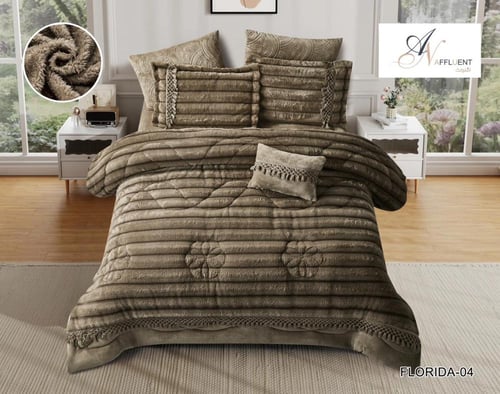 بكج نوم علي نوم - مفرش شتوي + لباد 20 سم + واقي مر...