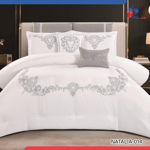 مفرش صيفي ناطاليا مطرز (NATALIA 014) - نفرين