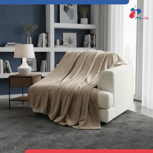 مفرش شتوي انوفيا وجهين فرو ومخمل (001-Pod1) + لباد...