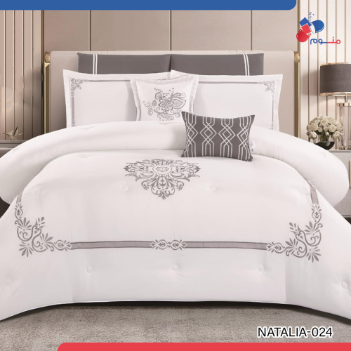 مفرش صيفي ناطاليا مطرز (NATALIA 024) - نفرين