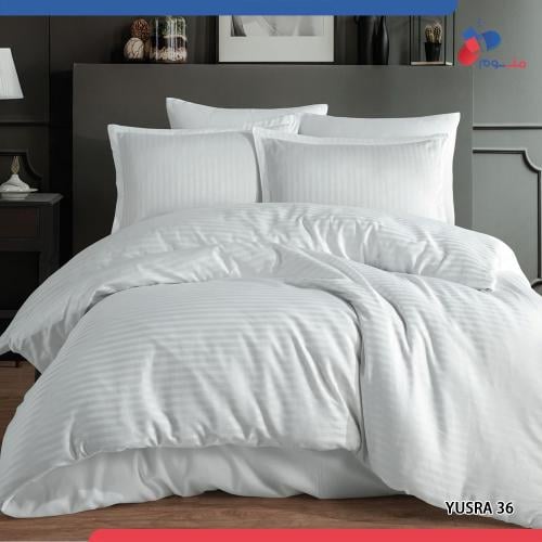 مفرش فندقي قطن 100% حشوه متحركه (Yusra 36)