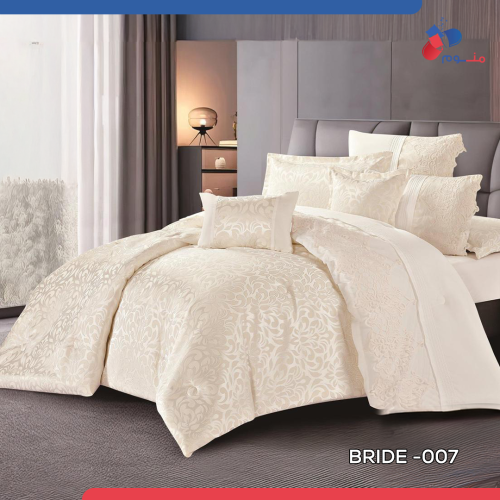 مفرش برايد عرايسي شانيل فاخر (BRIDE -007) نفرين