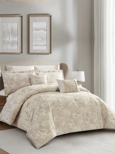 مفرش دونتيلا جاكار من 8 قطع DT3867