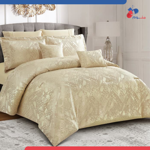 مفرش دونتيلا جاكار من 8 قطع