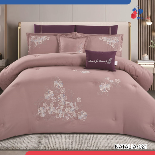 مفرش صيفي ناطاليا مطرز (NATALIA 021) - نفرين