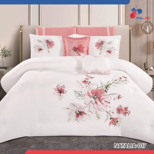 مفرش صيفي ناطاليا مطرز (NATALIA 017) - نفرين