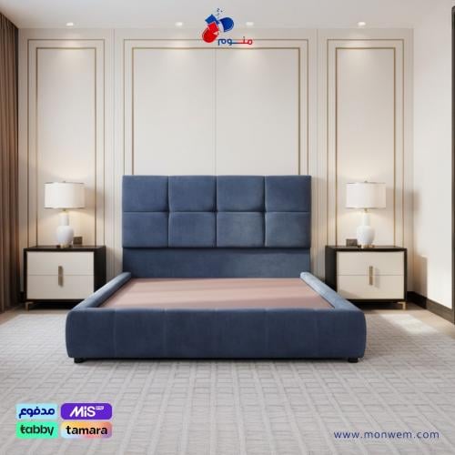 سرير موديل رقم 9 - متوفر بعدة مقاسات والوان