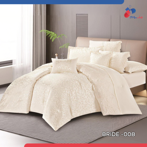 مفرش برايد عرايسي شانيل فاخر (BRIDE -008) نفرين