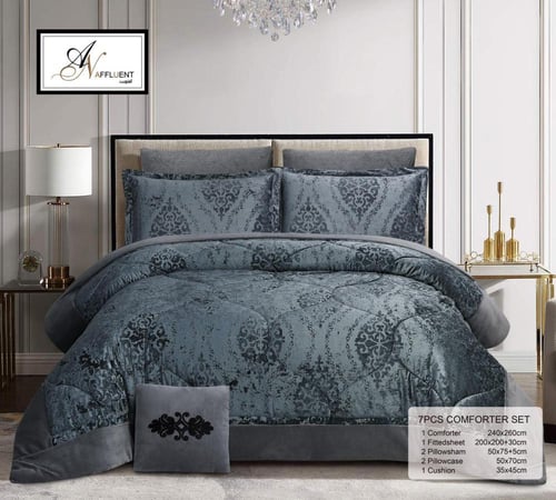 بكج نوم علي نوم - مفرش شتوي + لباد 20 سم + واقي مر...