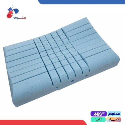 مخدة ميموري فوم بشكل هندسي للمرونة والتهوية