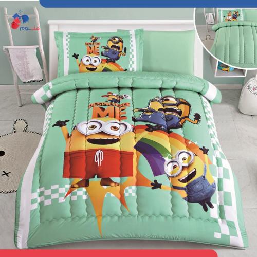 مفرش ميكروفايبر بارد عالي الجودة 4 قطع