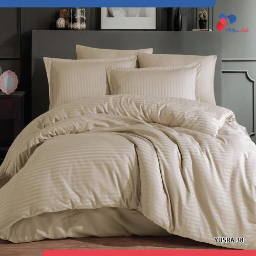 مفرش فندقي قطن 100% حشوه متحركه (Yusra 38)