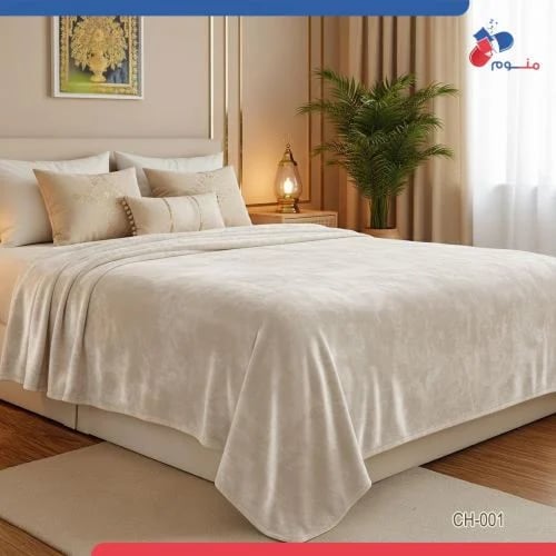 2 بطانيه كلاود هوم رول سادة آلوان (عشوائية)