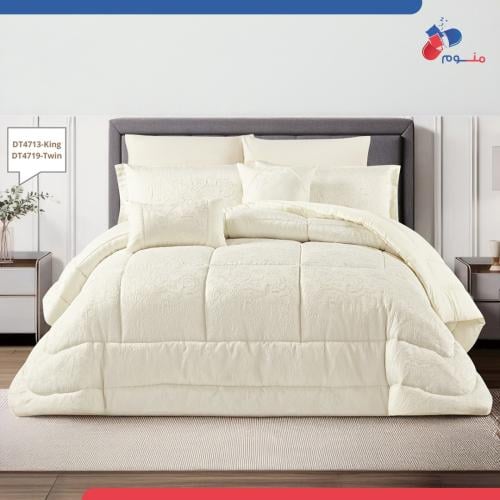 مفرش دونتيلا جاكار 8 قطع DT4713