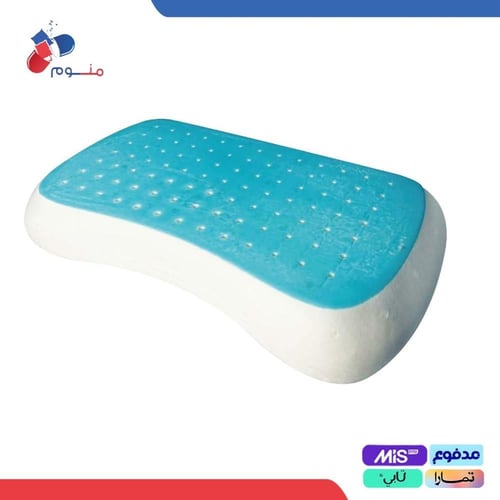 مخدة ميموري فوم بطبقة جل مبرد