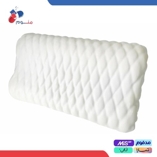 مخدة ميموري فوم بسطح مموج/نقشة ماساج