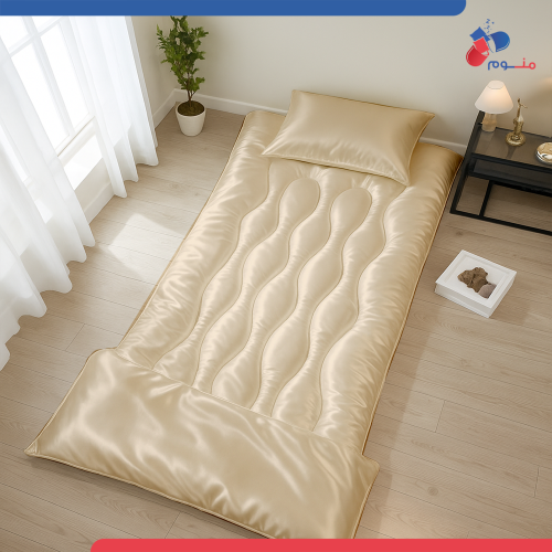 بكج الضيوف الحرير الفاخر - لون سكري