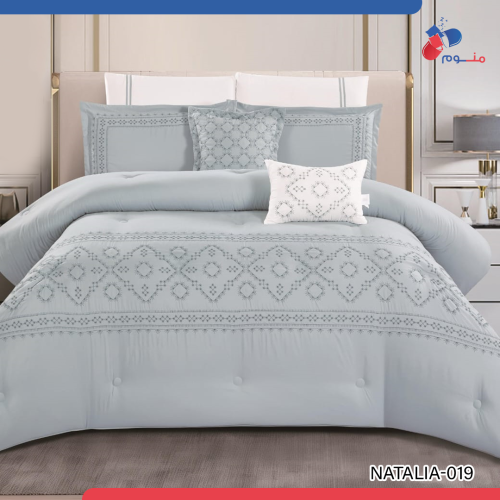 مفرش صيفي ناطاليا مطرز (NATALIA 019) - نفرين