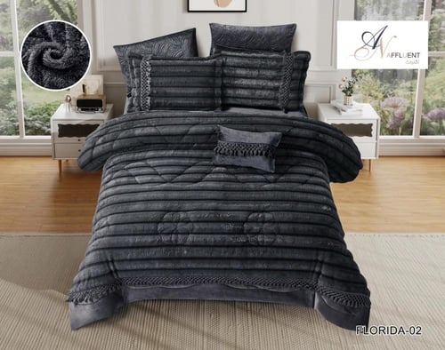 بكج نوم علي نوم - مفرش شتوي + لباد 20 سم + واقي مر...