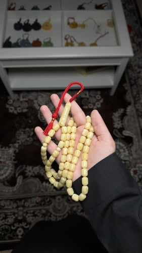 كهرمان طبيعي - صندوقي مشخط