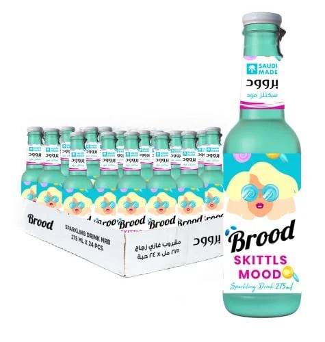 Brood 275ml x 24 skittles Mood
