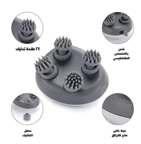 مدلك الرأس لعلاج الإجهاد الاسترخاء