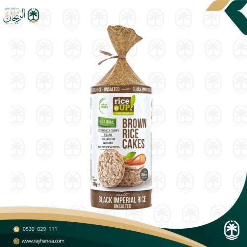 رايس أب كيك حبوب الأرز الكاملة 120جم