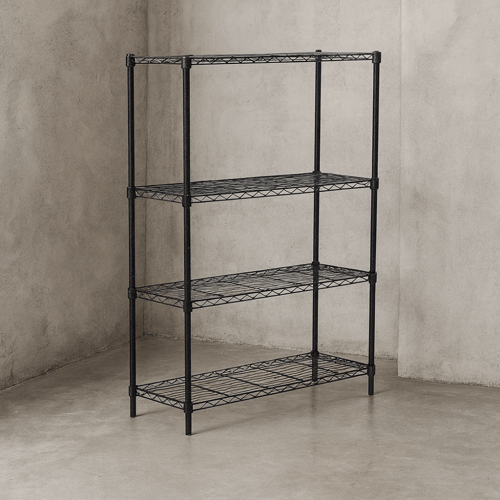 رفوف مطبخ كروم سلكية 137*90*35 سم