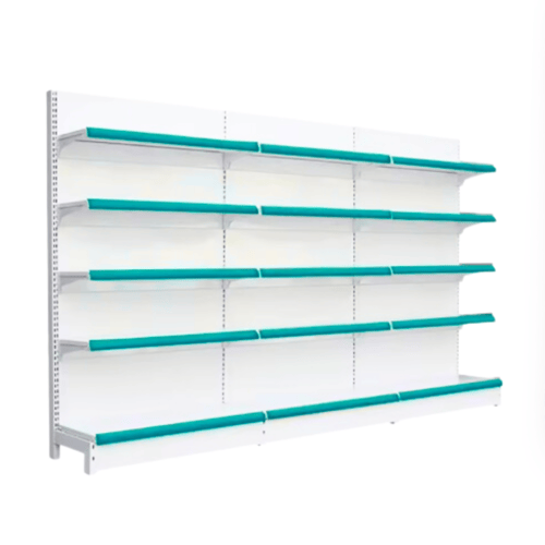 رفوف سوبرماركت جداري 4 رف 100*35 سم بالقاعدة ارتفا...